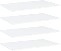 Vista 20 de 4 tableros de repuesto para estanterías, paneles de repuesto de aglomerado, unidades de almacenamiento, estantes organizadores, color gris hormigón