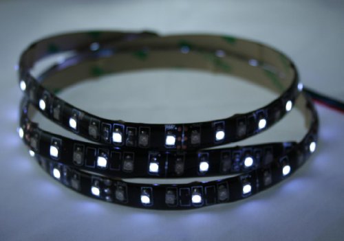 Tira de luces LED de 24V color dual rojo/blanco miniatura 3