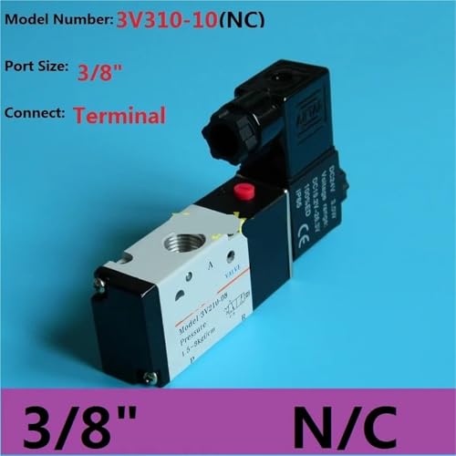 Électrovanne pneumatique 3 voies pour commande de vérin simple effet