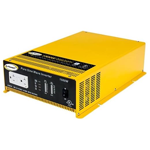 Go Power! GP-SW1500-12 1500-Watt Pure Sine Wave Inverter