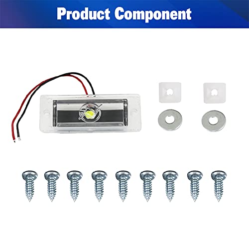 Boardroad Rear Roll Pan Bumper Pan Steel W/Led License For 1999-2007 Silverado Sierra 1500 2500 2500 Hd 3500 #TOP5