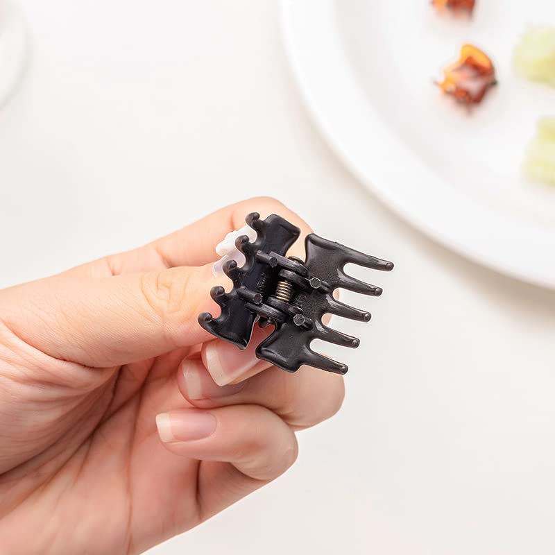 XINGNIAO Pack of 12 Mini Hair Clips for Women Girls Small Hair Clips, Small Claw Clips - Image 4