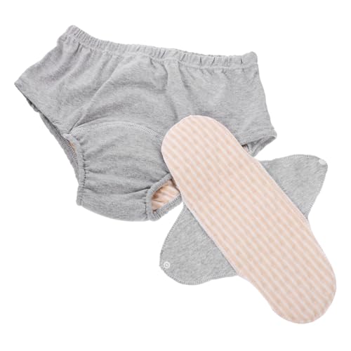 Didiseaon Washable Underwear Leak Adult Diapers Soft Cotton for Comfort for Elderly Disabled and Hospital Use