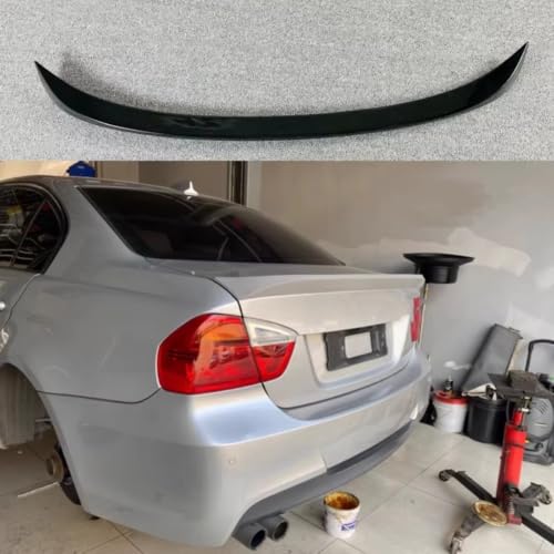 Aileron BMW E90 résistant aux UV et intempéries becquet blanc ABS coffre