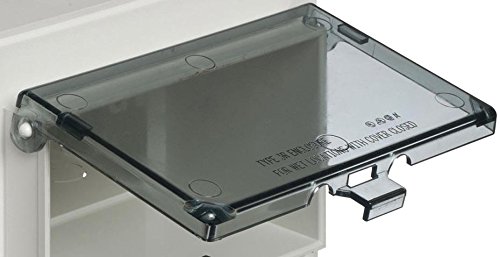 iMBAPrice DBHC-1 (3-Pack) -1 Extra Duty Replacement In-Use Cover for Arlington DBHS1C/DBHM1C/DBHR1C/DBHR131C/DBHB1C 1-Gang (Horizontal) in Box Electrical Outlet Box - Clear