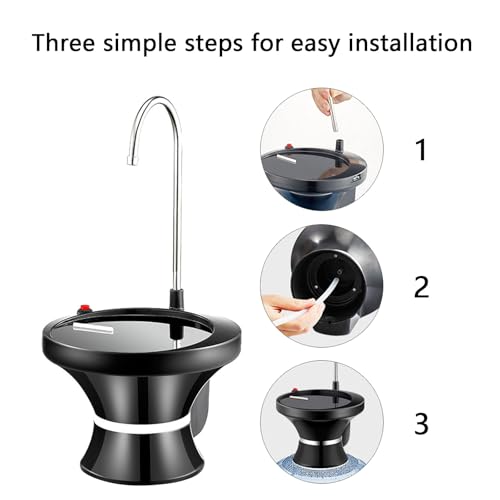 Machine pompage eau rechargeable pour éviter de porter des bouteilles