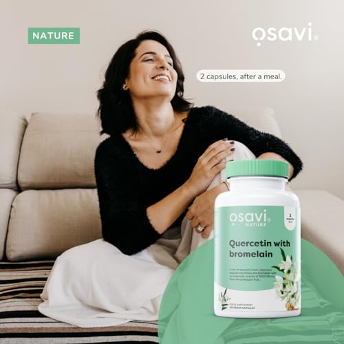 Osavi - Quercetin With Bromelain - 60 Vegan Capsules - 5