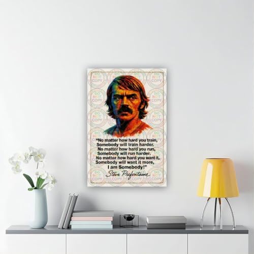 LIUHECAI Distance Runner Steve_Prefontaine's Quote Canvas Poster - 4