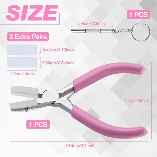 Image of 5-Inch Double Nylon Jaw Pliers with 6 Pcs Replacement Tips
