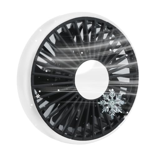 Ventilador USB para coche, ventiladores de coche - Ventiladores de autos que soplan aire frío - Con luz, 3 velocidades ajustables, accesorios interiores de automóviles para clima cálido