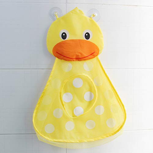 Yardwe Organizador de brinquedos de banho para banheira e brinquedos, sacos de armazenamento em form