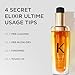 Kerastase Elixir Ultime Refillable Hair Oil - Hydrates & Smoothes Frizz, Adds Shine, With Wild Camellia, Nourishes & Strengthens Hair, 1.01 Fl Oz, Travel Size