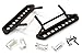 Integy RC Model C26866 Plastic Realistic Side Step Set w/Alloy Mounts for SCX-10, Dingo, Honcho & JP