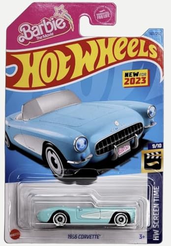 Hot Wheels 1956 Corvette HW Screen Time miniatura 1