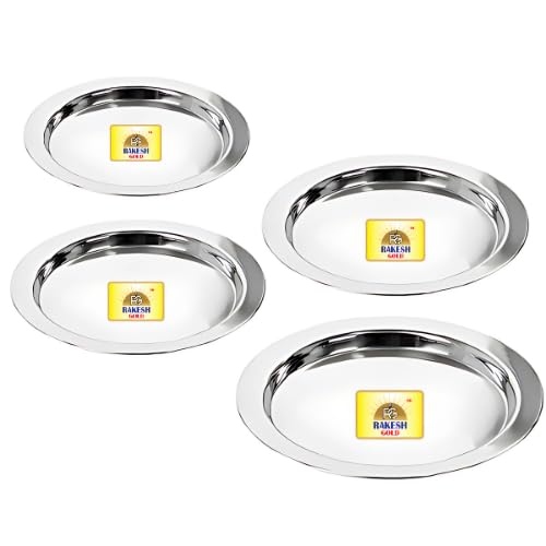 Rakesh Gold Stainless Steel Utensil Lids - Set of 4 -1 Rakesh Gold Stainless Steel Utensil Lids - Set of 4 -1
