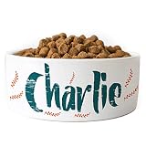 ✨ CUSTOMIZED DOG FOOD BOWL - Pet bowls can be used for dry food, wet food or hydration. Design will appear on both sides and these lovely designs will fascinate both you and your lovely mate. 🛠 Material - We use Durable Ceramic Pet Bowls. Dishwasher ...