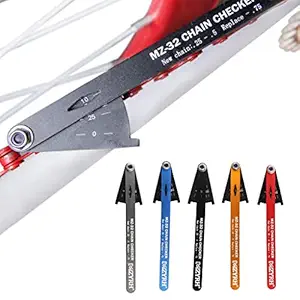 Shivam Trade Bike Chain Wear Indicator Chain Gauge Repair Checker Stretched Tool Blue (54041963JEL)