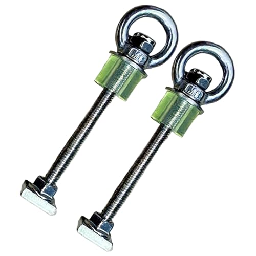 Boulons En T Pour Barres De Toit | Quincaillerie de boulons pour rails de galerie de toit | Vis De Chargement Pour Véhicule | Pour SUV Camping-Car Snowboard Camion Vélo Véhicule Camping Et Voyage