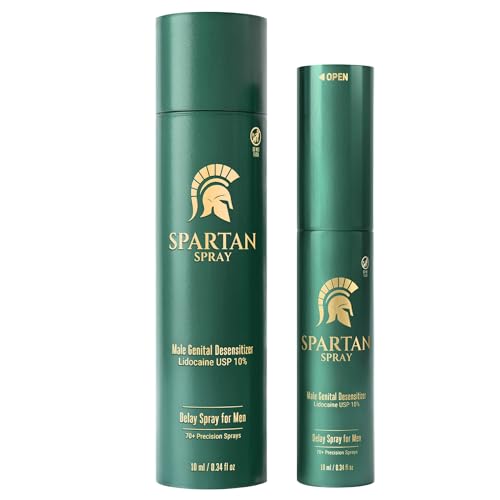 Spartan Delay Spray for Men, Desensitizing Spray for Climax Contr...