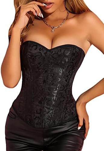 【Anyone more】Husi Lace Ribbon Bustier One Piece 41VsBcKuY2L._AC_.jpg