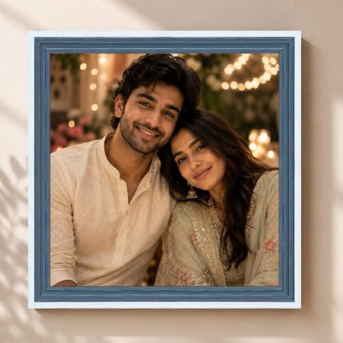 Image of Art Street Customize Premium 3D Wall Photo Frame With Photo Upload and Rakhi For Raksha Bandhan, Brother, Sister, Birthday, Anniversary for Husband, Couple, Parents For Wall Only (Square 12x12 Inch)