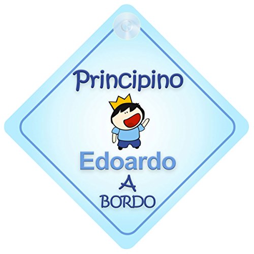 Principino Edoardo / adesivo bimbo / bambino /