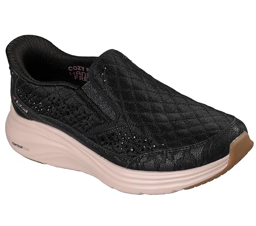 Image of Skechers Women's Cozy Fit Contour Foam Glowing Gem Hands Free Slip-ins Sneaker
