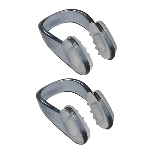 BRIGHTFUFU 10 Pcs Unisex Swimming Nose Clips Adults Silicone Nose Protectors Diving and Snorkeling Accessories