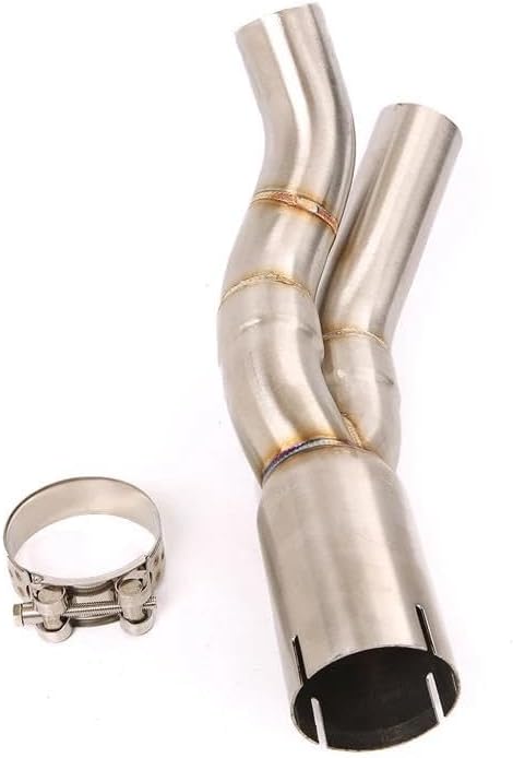 ヤマハ YZF R1 2004 2005 2006 スリップオン オートバイ排気ミッドコネクトチューブ ミドルリンクパイプ用 エキゾ