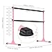 Dolibest 5ft Freestanding Ballet Bar, Height Adjustable Ballet Bar, Heavy Duty Dance Bar, with Non-Slip Rubber Pads, Enhanced Stability, Dance/Yoga/Fitness Stretching Bar, Ideal for Kids and Adults