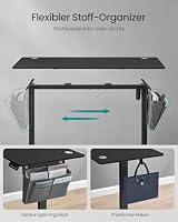 SONGMICS Höhenverstellbarer Schreibtisch 140 x 60 cm – Ansicht 5