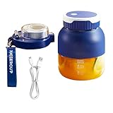 Vaso batidora,coctelera recargable USB, ancha batidora comida inalámbrica | Para casa, oficina, cocina, salón, jardín, viaje al aire libre, Picnic Deporte Gimnasio Coche Hombres Mujeres