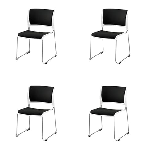 NAIKI �i�C�L �X�^�b�L���O�`�F�A ��c�p�֎q 4�r�Z�b�g �@�l���� �X���A �w���p�b�h�t�^�C�v �z���C�g�t���[�� �u���b�N E432F-S3-BK