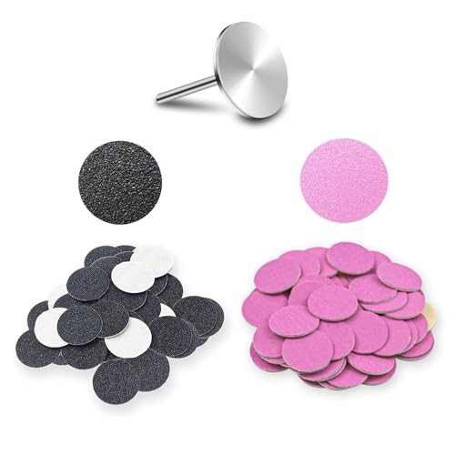 100 Pcs Piedi Grinder Carta Vetrata Disco Abrasivo Strumento, Feet Grinder, Per Pedicure, Rimozione Calli E Piedi, Carta Vetrata Per Talloni Screpolat