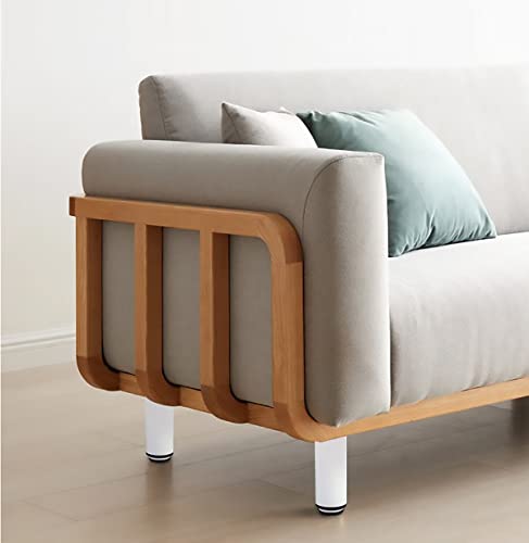 Metal Adjustable Height Furniture Legs 4.7-8 Inch, Heavy Duty Support Legs For Furniture Set Of 4,Sofa Cabinet Legs,Adjustable Height Replacement Support Leg For Furniture/Bed/Cabinet/Tv Stand(White) #TOP2