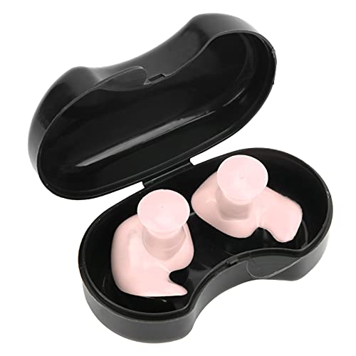 Protetores de Ouvido de Silicone para Natação e Mergulho - Rosa
