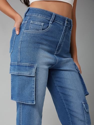 Image of Dolce Crudo High Rise Bootcut Jeans for Women