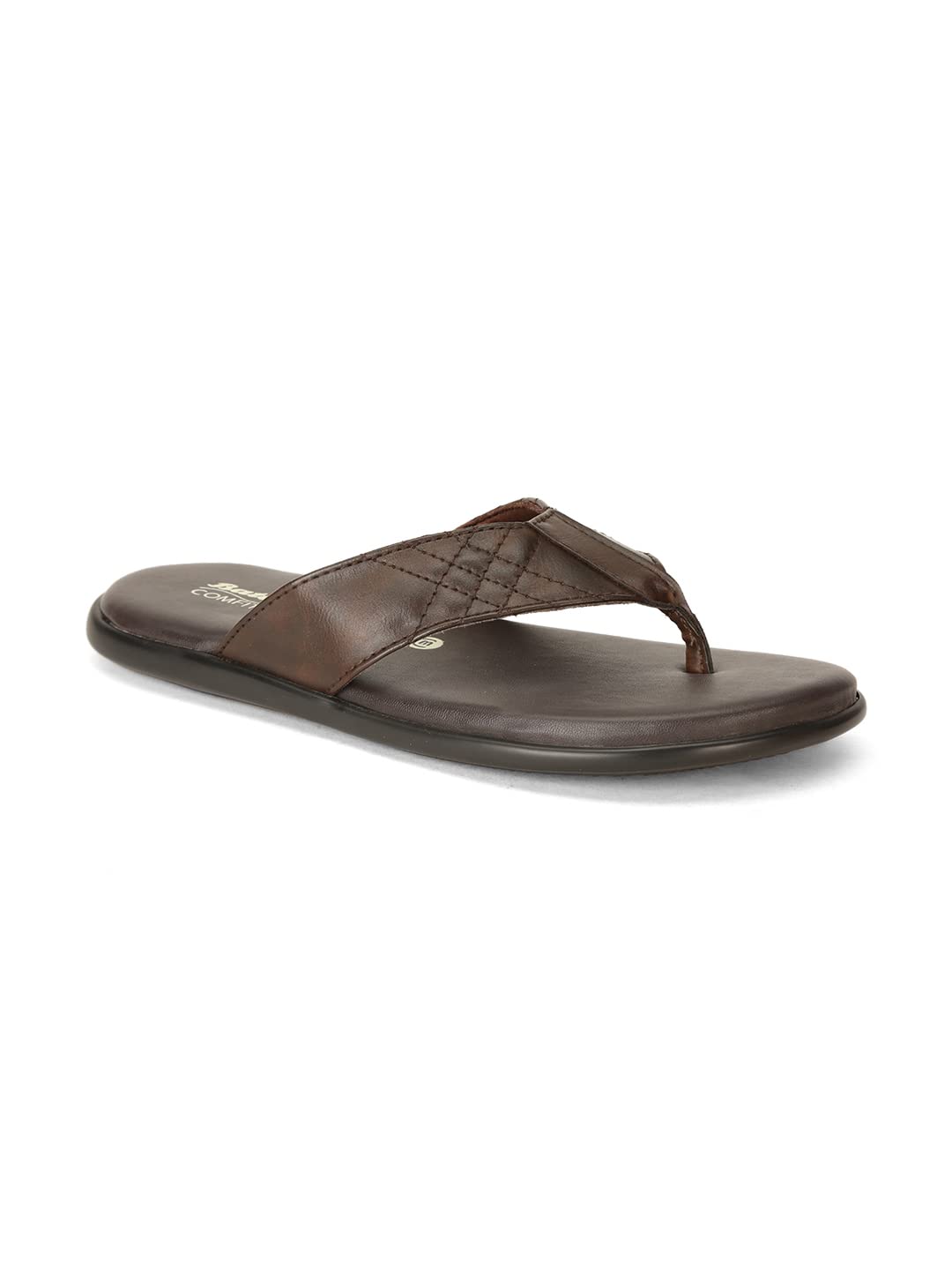 Bata Mens Comfit Quilted Sandals, Brown (B0B1Q53KG4) Amazon Price History, Amazon Price Tracker