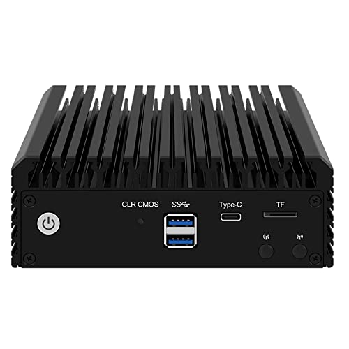 Image of 2.5GbE Linux Firewall Micro Appliance Celeron N5105 4xIntel I226 Nic Firewall Router PC 8GB DDR4 128GB M.2 NVMe SSD AES-NI