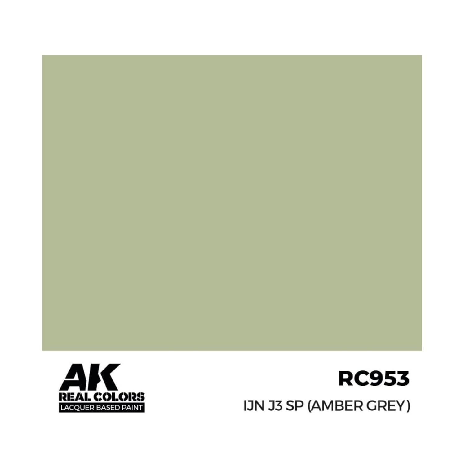 Ak Interactive Amber/Grey Ak Real Colors Rc953 Ijn J3 Sp ( Grey) (17Ml) (Old Rc303)
