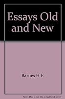 Essays Old and New B0010X8FNA Book Cover