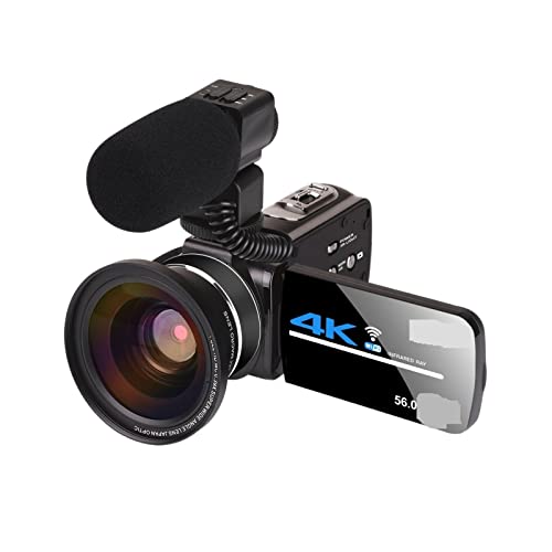 Caméra vidéo 4K caméscope écran tactile pour réussir vos vidéos sans manquer d'espace