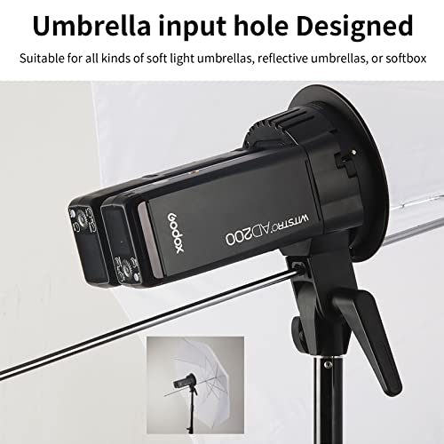 Support de tête Bowens Godox AD-B2 pour double flash AD200 Speedlite - 6