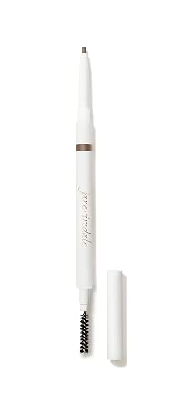 jane iredale PureBrow Precision Pencil, Retractable Ultra-Fine Pencil + Spoolie Defines, Fills Gaps, Fluffs, Water-Resistant, Smudge-Proof Formula