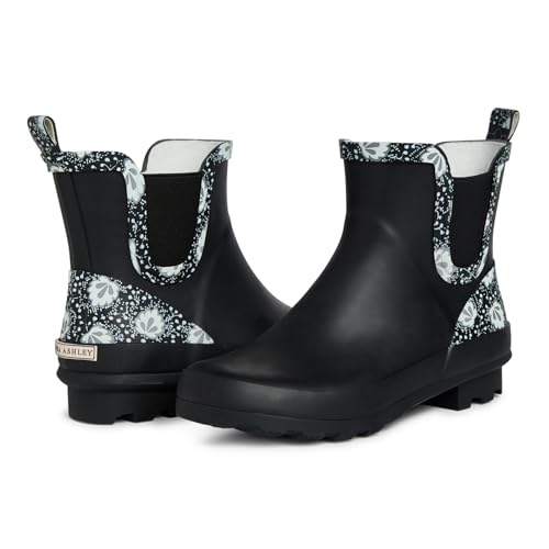 Image of Laura Ashley Women's Waterproof Mid Cut Rain Boots