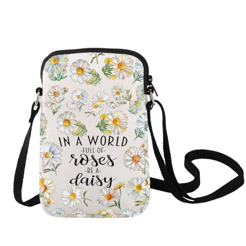 Sac à bandoulière Daisy Flower idéal comme cadeau floral unique