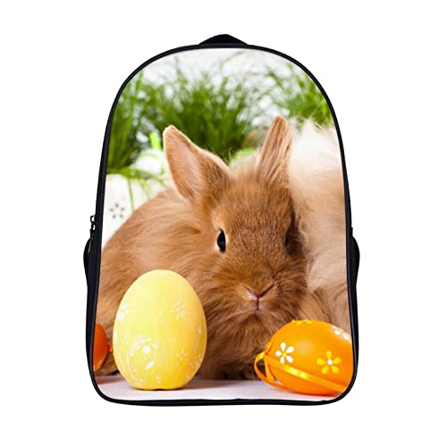 Sac à dos scolaire enfants cartable voyage 3D lapin pour collège étudiant et jeunesse