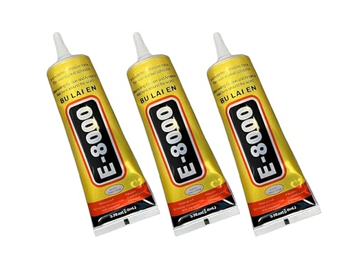 Image of SP Electron BLE E8000 50ml Mobile Display Black Glue, Multipurpose Fabric Glue, Mobile Glue for Screen Repairing, Glue drops for Jewelry, Shoes, Art and Crafts. (3)