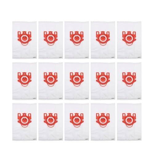 MIELE FJM C1 & C2 合成タイプ Hoover Hepa ダストバッグ S300、S700 と互換性のある掃除機(15 Pcs)