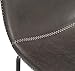 Phoenix Home PU Leather Dining Chair Set of 2, 18.11